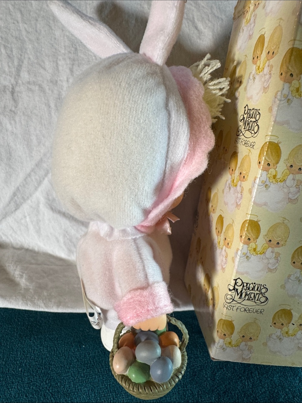 Enesco Precious Moments "Hi Babies" Easter Bunny Doll, with original box - Picture 3 of 7